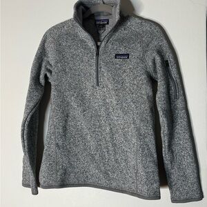 Patagonia Gray Fleece Pullover